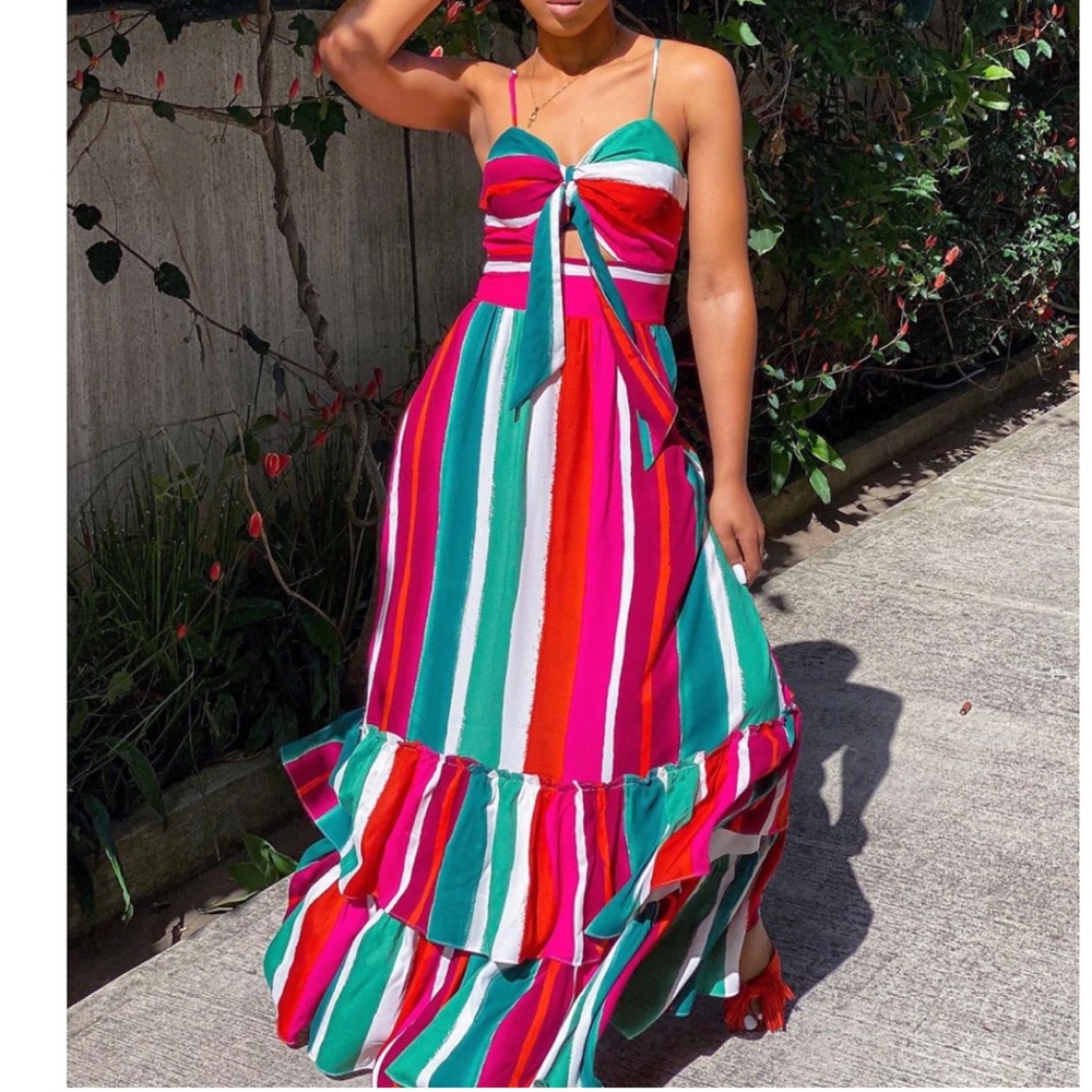 Spring Dress Maxi Dress Boutique Boho SML